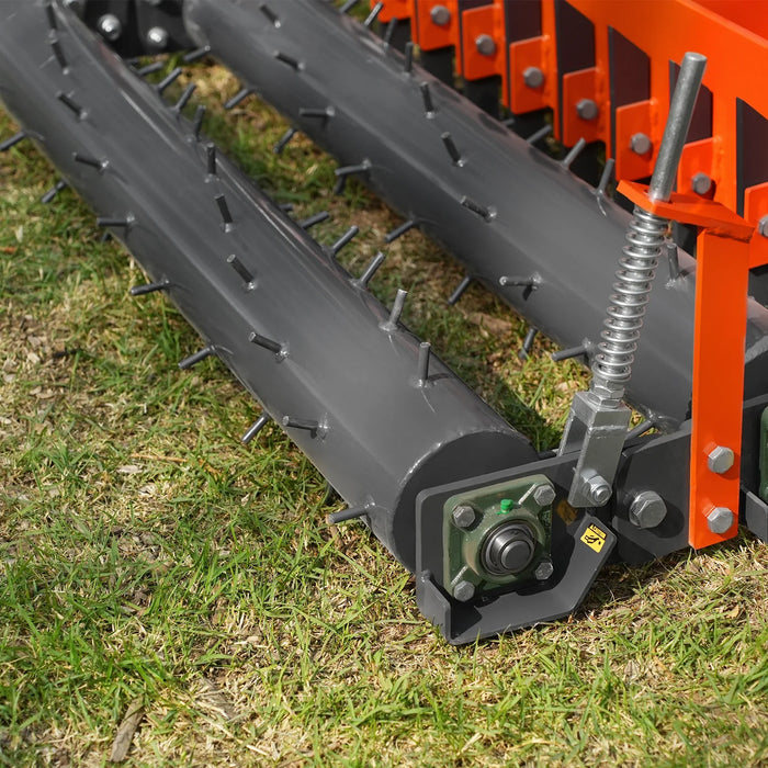 60" Heavy Duty Soil Pulverizer,  Double Spiked Roller,  21 Shanks,  Ca — view 6
