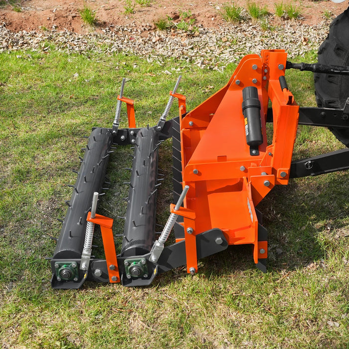 60" Heavy Duty Soil Pulverizer,  Double Spiked Roller,  21 Shanks,  Ca — view 8