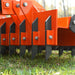 60" Heavy Duty Soil Pulverizer,  Double Spiked Roller,  21 Shanks,  Ca — dimensions diagram