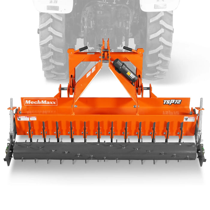 72" Heavy Duty Soil Pulverizer,  Single Spiked Roller,  25 Shanks,  Ca — view 6