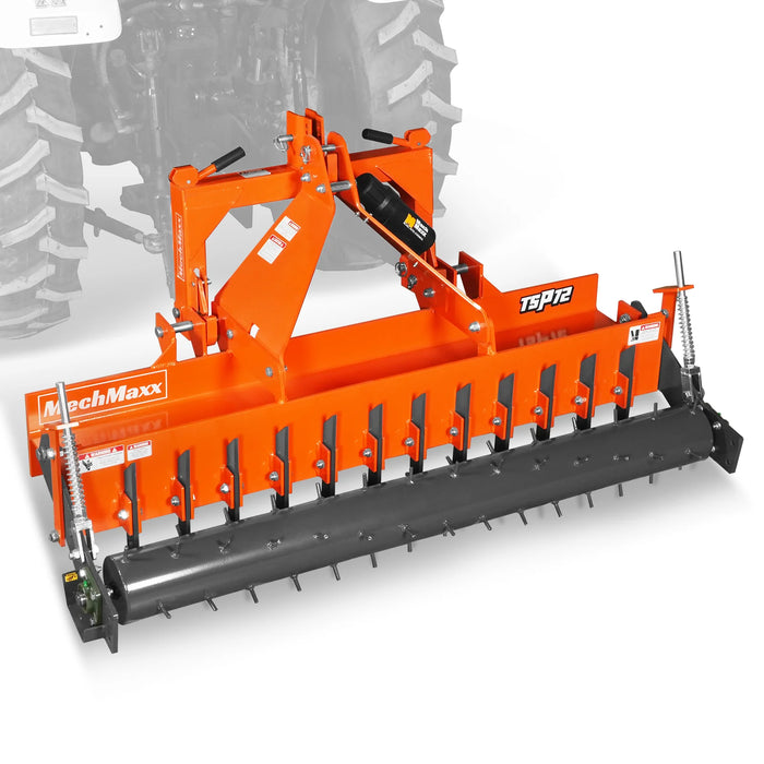 72" Heavy Duty Soil Pulverizer,  Single Spiked Roller,  25 Shanks,  Ca — view 7
