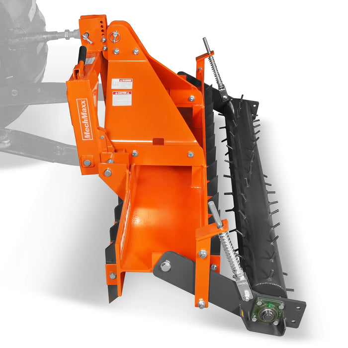 72" Heavy Duty Soil Pulverizer,  Single Spiked Roller,  25 Shanks,  Ca — view 8