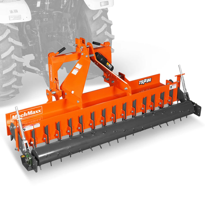 84" Heavy Duty Soil Pulverizer,  Single Spiked Roller,  29 Shanks,  Ca — view 7