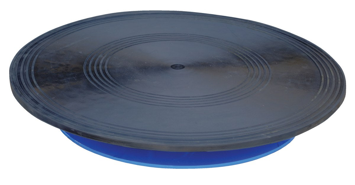 Vestil TT-N-24-4 Steel Turntable 24 in. Diameter 3-11/16 in. Height 500 lb. Capacity Blue
