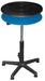 Vestil TT-N-24-CDPED Steel Turntable 24 in. Diameter Gas Cylinder 24-34 in. Height Adjustment 300 lb. Capacity Black/Blue