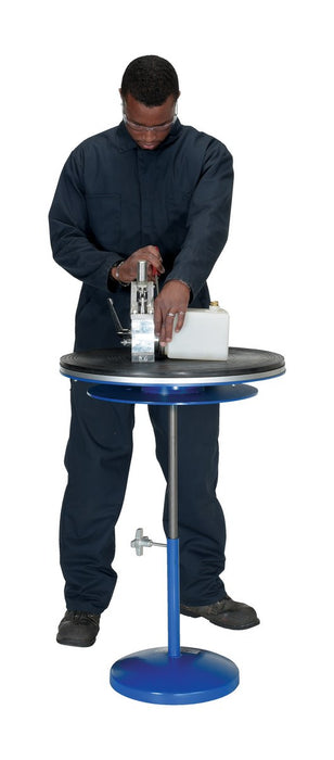 Vestil TT-N-24-DPED steel turntable - view 5