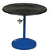 Vestil TT-N-24-PED Steel Turntable 24 in. Diameter Manual 21-32 in. Height Adjustment 300 lb. Capacity Blue