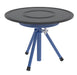 Vestil TT-N-30-DPED Steel Turntable 30 in. Diameter Manual 23-34 in. Height Adjustment 300 lb. Capacity Blue