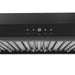 Thor Kitchen 30-Inch Black Under Cabinet Range Hood (TUH3048B) – control