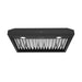 Thor Kitchen 30-Inch Black Under Cabinet Range Hood (TUH3048B) – front logo