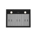 Thor Kitchen 30-Inch Black Under Cabinet Range Hood (TUH3048B) – lighting effect