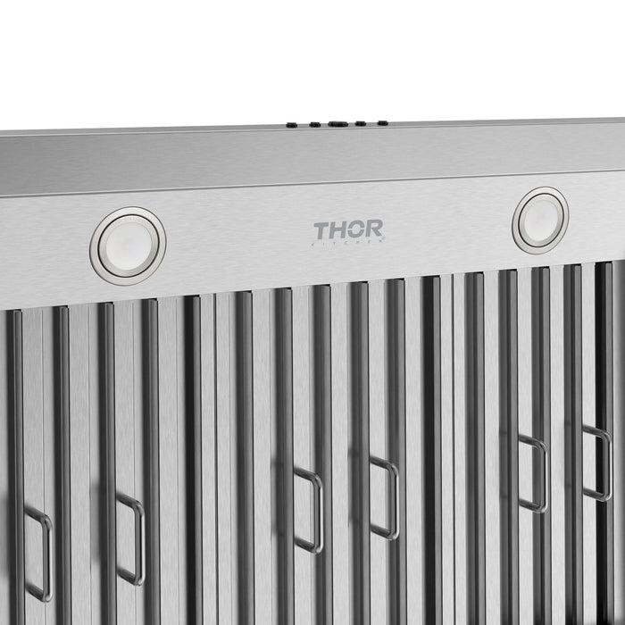 Thor Kitchen 30-Inch Under Cabinet Range Hood (TUH3048) – light