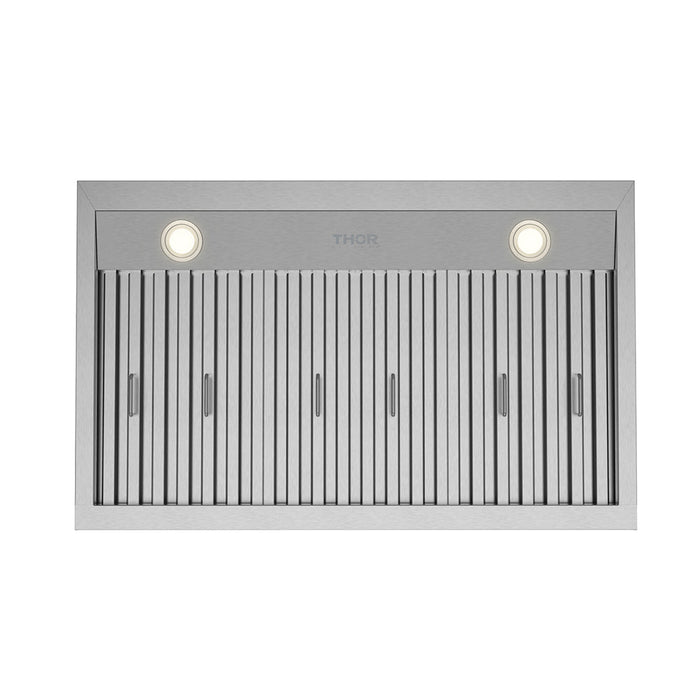 Thor Kitchen 36-Inch Under Cabinet Range Hood (TUH3648) – lighting effect