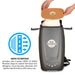 Tomahawk Power Electric Backpack Vacuum 6 qt Lightweight Commercial High-Performance Cleaning... Push Sweeper - Dimensions
