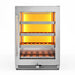 Thor Kitchen 24-Inch Wine Cooler with Backlight in Stainless Steel - Right Hinge (TWC24UL) Thor Kitchen
