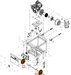 Tomahawk Power Wheel Kit for TWG210A Welder Generator - Side View
