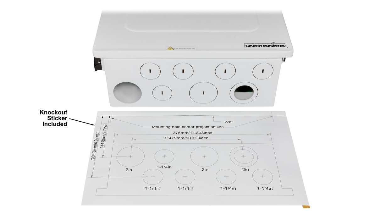 MNP MN15-12KW-AIO 48V 11.4kW AC Output Hybrid All-in-One Inverter, UL 1741 Solar Inverter with Smart Ports - Urban Supply Inc