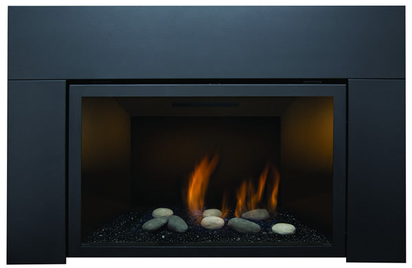 30" Fireplace ABBOT-30PG-DELUXE-LP - side view