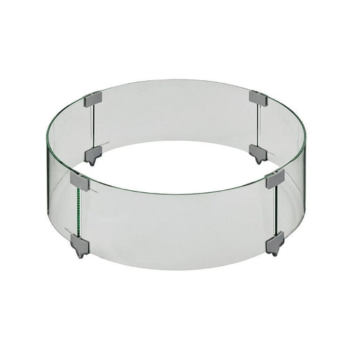 The Outdoor Greatroom 20" Round Glass Wind Guard Fire Pit
