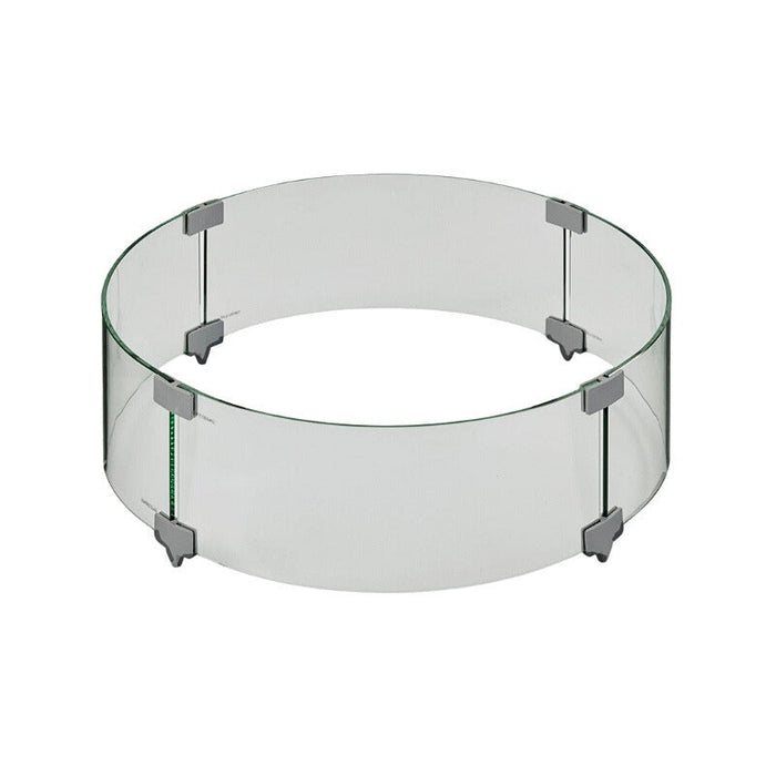 The Outdoor Greatroom 20" Round Glass Wind Guard Fire Pit