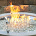 The Outdoor Greatroom 20" Round Glass Wind Guard Fire Pit - Detail View