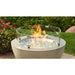 The Outdoor Greatroom 20" Round Glass Wind Guard Fire Pit - Side View