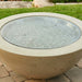 The Outdoor Greatroom 30" Round Glass Burner Cover Fire Pit - Side View