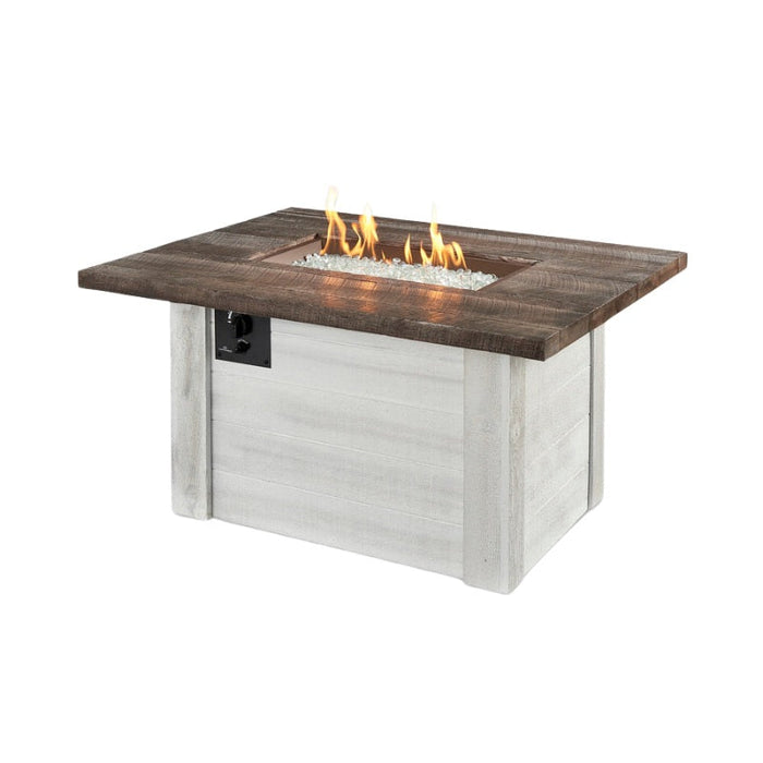 The Outdoor Greatroom Alcott Rectangular Gas Fire Pit Table | ALC-1224