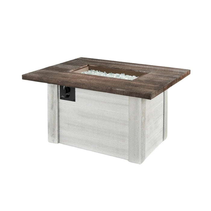 The Outdoor Greatroom Alcott Rectangular Gas Fire Pit Table | ALC-1224