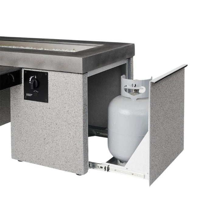 The Outdoor Greatroom Uptown Linear Gas Fire Pit Table | UPT-1242