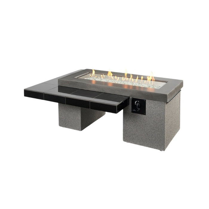 The Outdoor Greatroom Uptown Linear Gas Fire Pit Table | UPT-1242