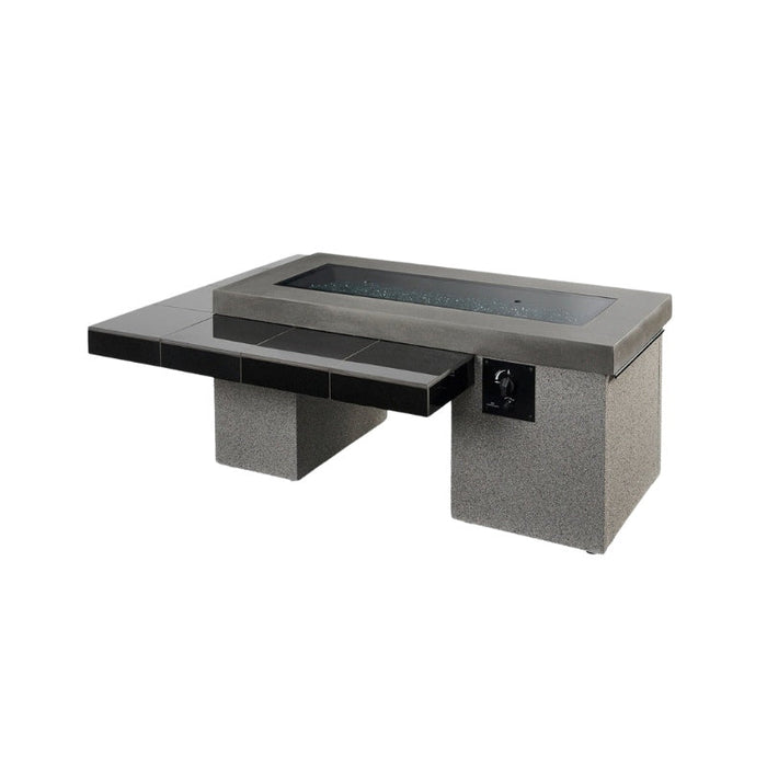 The Outdoor Greatroom Uptown Linear Gas Fire Pit Table | UPT-1242