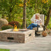 The Outdoor Greatroom Bronson Block Square Gas Fire Pit Kit | BRON51 - View 10