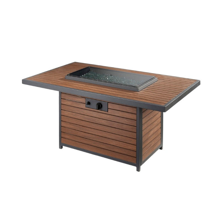 The Outdoor Greatroom Kenwood Rectangular Gas Fire Pit Table | KW-1224
