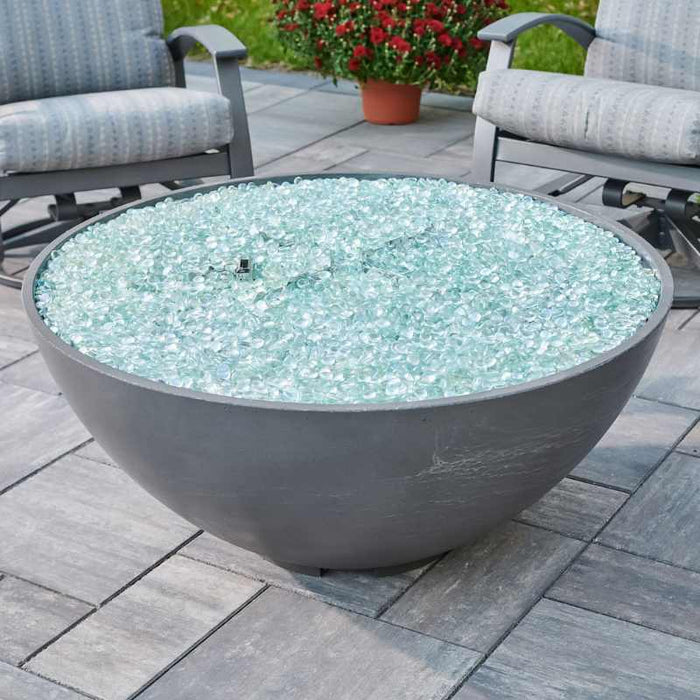 The Outdoor Greatroom Cove Edge Round Gas Fire Pit Bowl | CV-30E