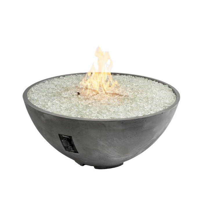 The Outdoor Greatroom Cove Edge Round Gas Fire Pit Bowl | CV-30E