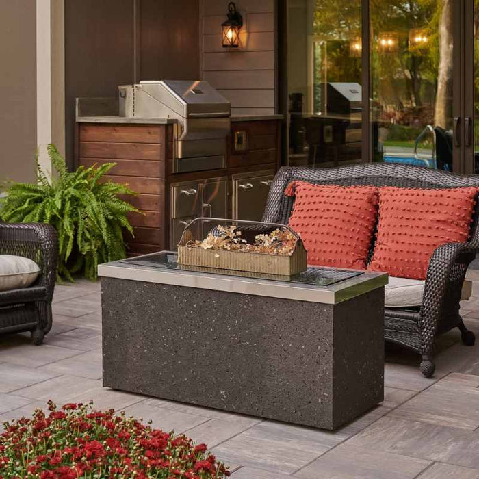 The Outdoor Greatroom Key Largo Linear Gas Fire Pit Table | KL-1242