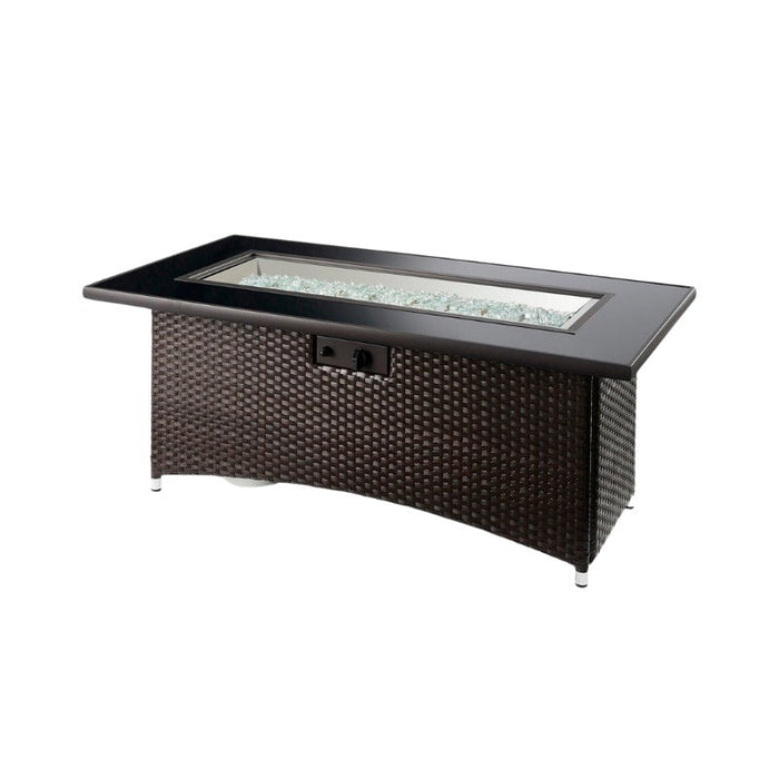 The Outdoor Greatroom Montego Linear Gas Fire Pit Table | MG-1242