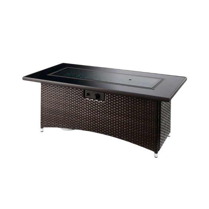 The Outdoor Greatroom Montego Linear Gas Fire Pit Table | MG-1242