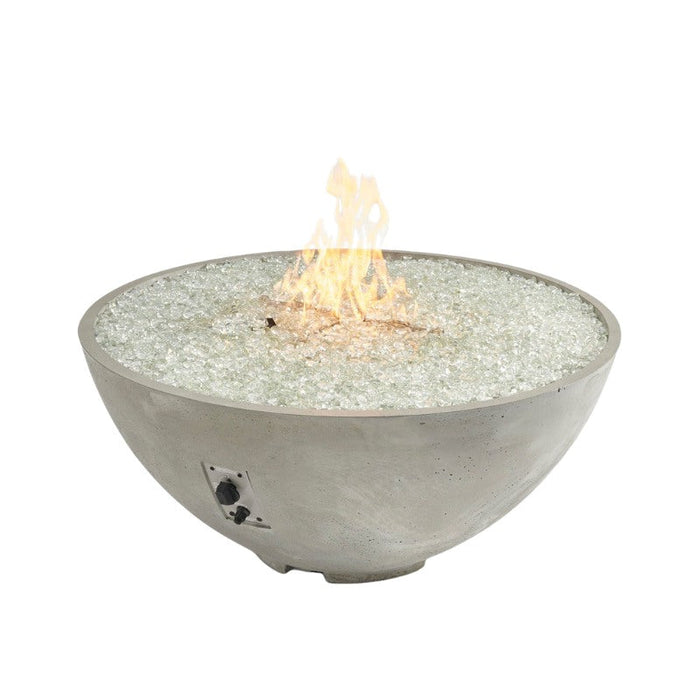The Outdoor Greatroom Cove Edge Round Gas Fire Pit Bowl | CV-30E