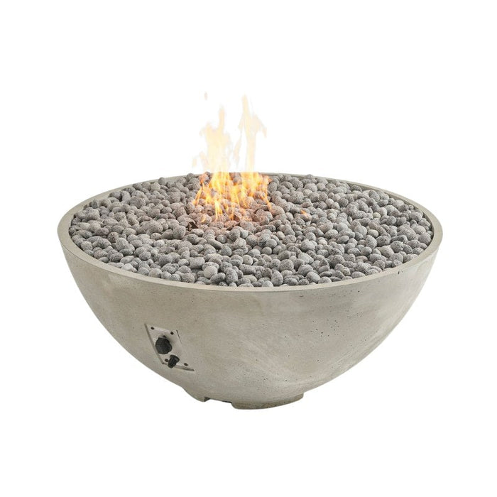 The Outdoor Greatroom Cove Edge Round Gas Fire Pit Bowl | CV-30E