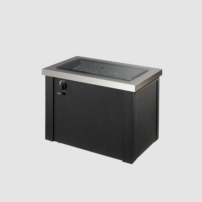 The Outdoor Greatroom Providence Rectangular Gas Fire Pit Table | PROV-1224-SS