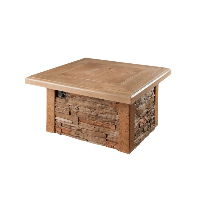 The Outdoor Greatroom Sierra Square Gas Fire Pit Table | SIERRA-2424