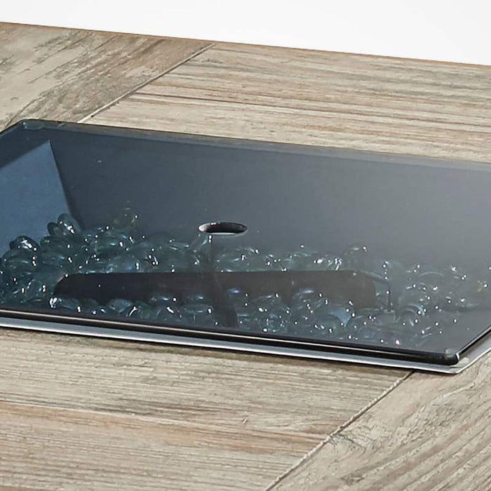 The Outdoor Greatroom Square Glass Burner Cover