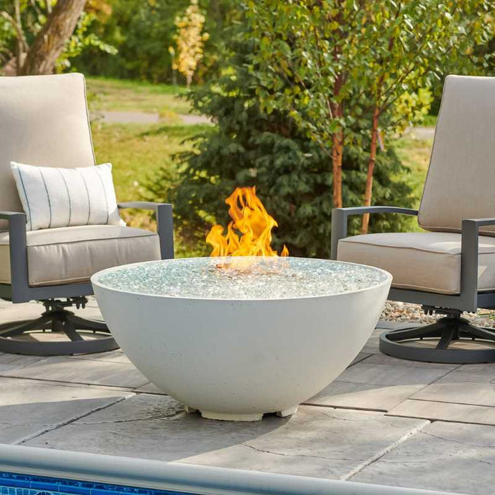 The Outdoor Greatroom Cove Edge Round Gas Fire Pit Bowl | CV-30E