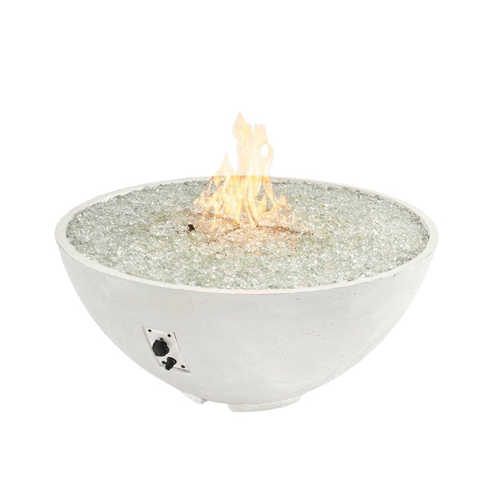 The Outdoor Greatroom Cove Edge Round Gas Fire Pit Bowl | CV-30E
