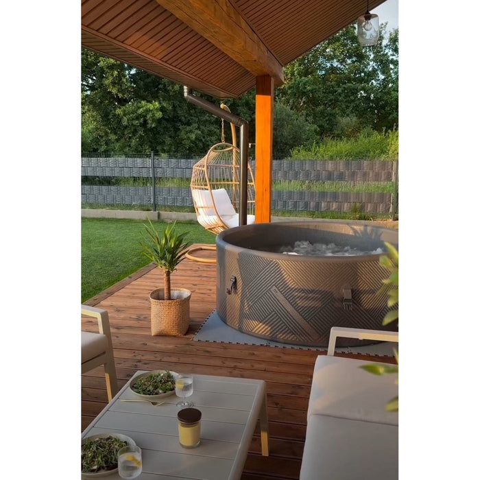 MSPA FRAME Mono Round 6 Person Inflatable Hot Tub Spa | F-MO063W - View 9