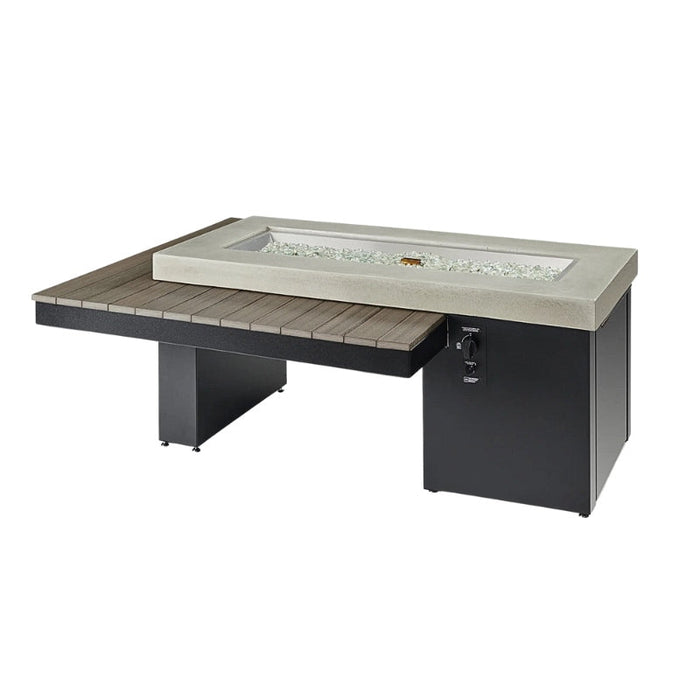 The Outdoor Greatroom Uptown Linear Gas Fire Pit Table | UPT-1242