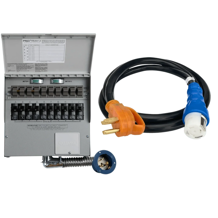 Green Vista Living Anker SOLIX Home Backup Kit (50A Transfer Switch+ Cable) - Main Product Image