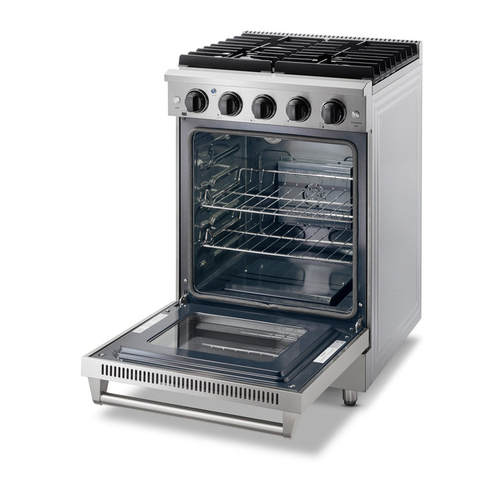Thor Kitchen 24 in. Professional Propane Gas Range in Stainless Steel, LRG2401ULP Thor Kitchen